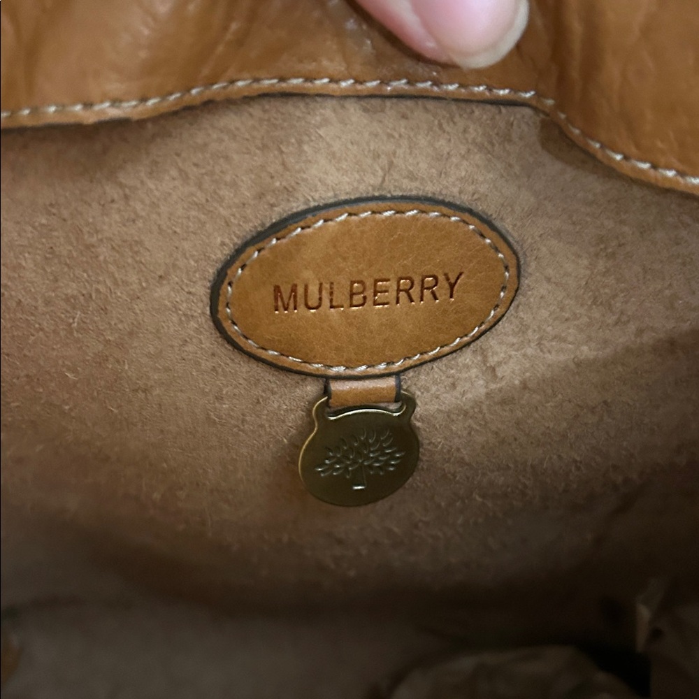 Mulberry Leather Crossbody Bag - Picture 7 of 11